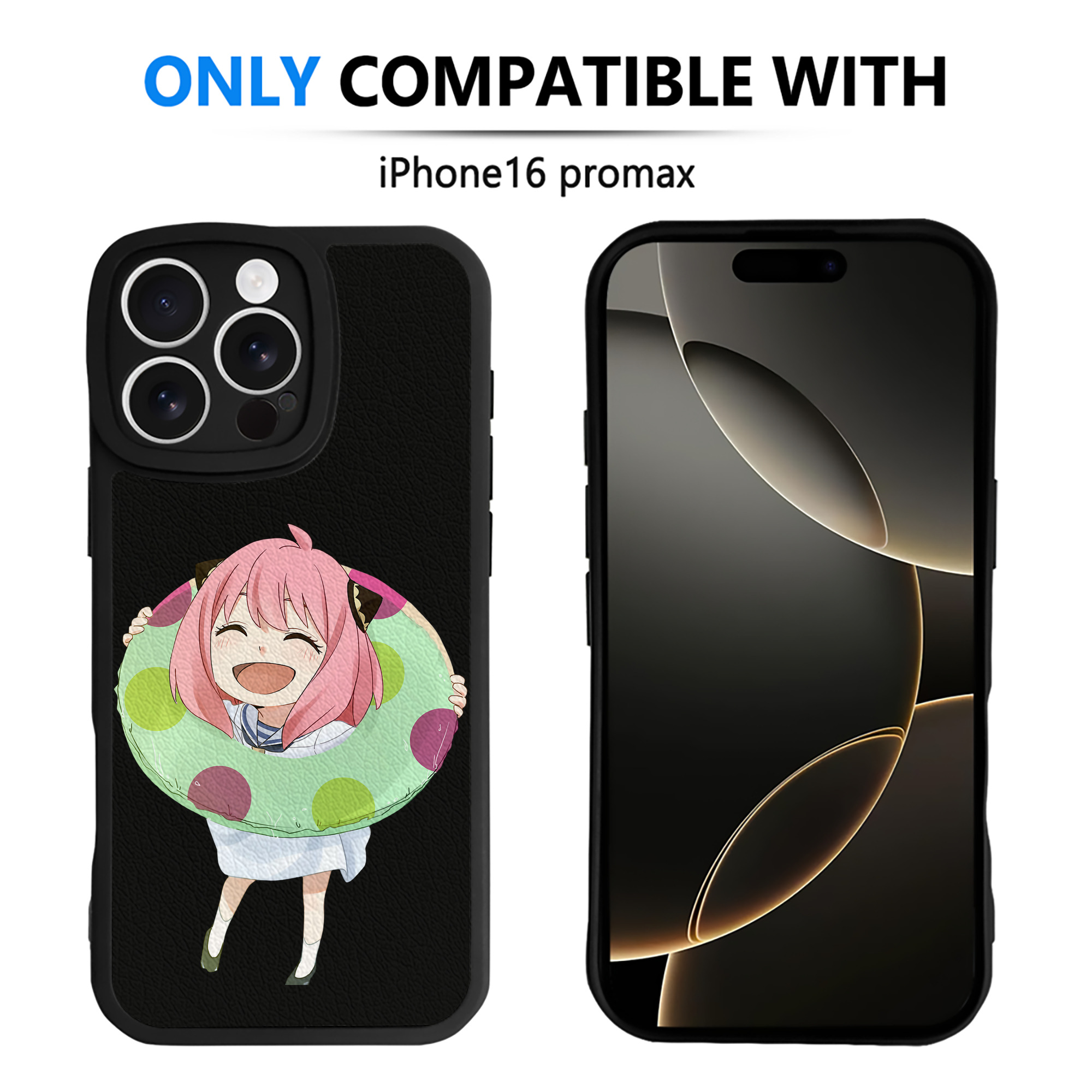（画像用） SPY×FAMILY间谍家家酒 【iPhone 16シリーズ対応】シリコンスマホケース（レザー調） 材質：シリコン